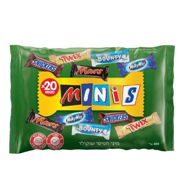 Mars Mixed Minis Snickers, Mars, Bounty, Twix,