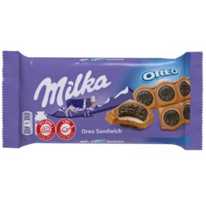 Milka Oreo Sandwich Milk Chocolate Bar