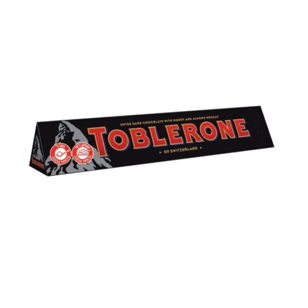 Toblerone Dark Chocolate Honey Almond Nougat