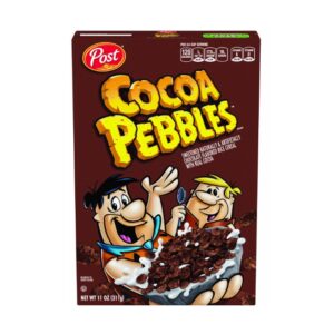 Cocoa Pebbles Breakfast Cereal