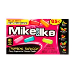 Mike and Ike Tropical Typhoon 22 grams