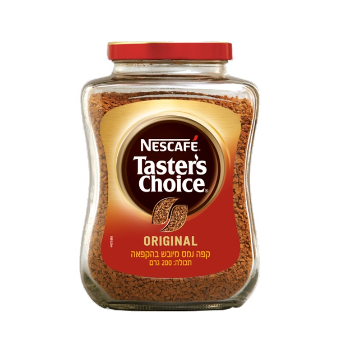 Nescafe Taster's Choice Coffee Original, 200 Grams, From Israel