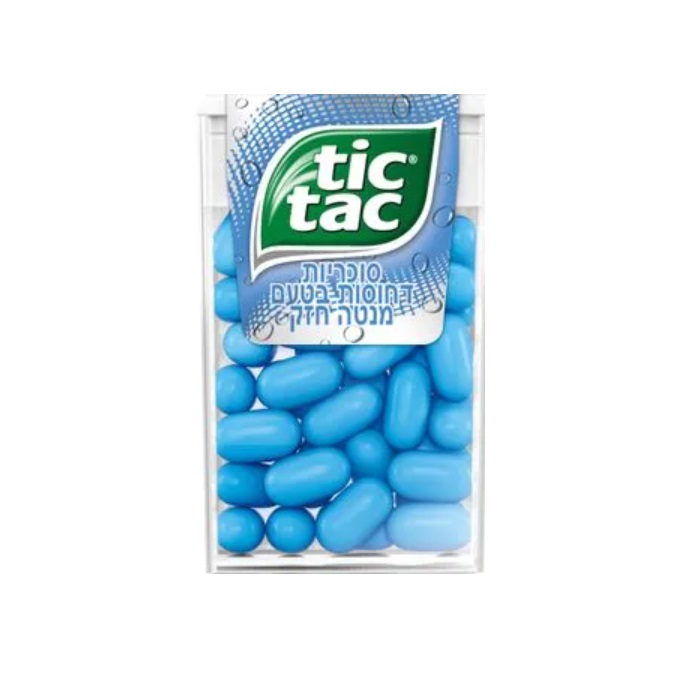 Tic Tac Mint Extra Strong, 16 Grams, From Israel, Kosher Certified - Snack  & Food Delivery Worldwide