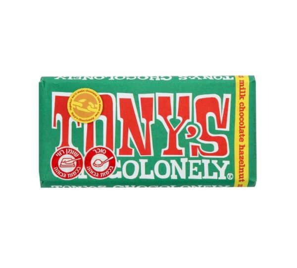 Tony's Chocolonely Milk Chocolate Hazelnut