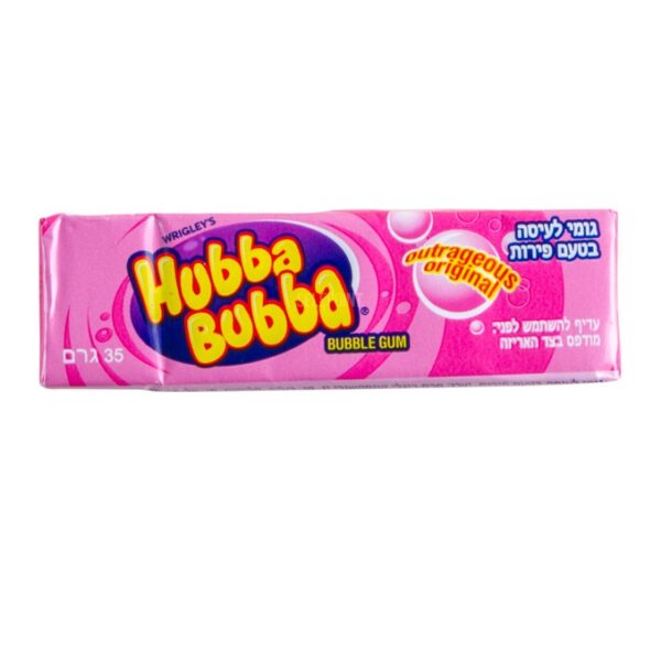 Hubba Bubba Fruit Flavor Bubble Gum 35 grams