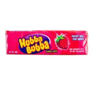 Hubba Bubba Strawberry Flavor Bubble Gum 35 grams