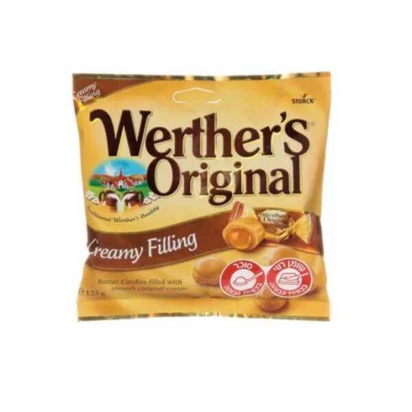 Werther's Original Butter Candies Creamy Filling 125 Grams