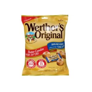 Werther's Original Butter Candies Sugar Free 80 Grams