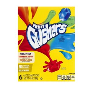 Fruit Gushers 6 Pouches