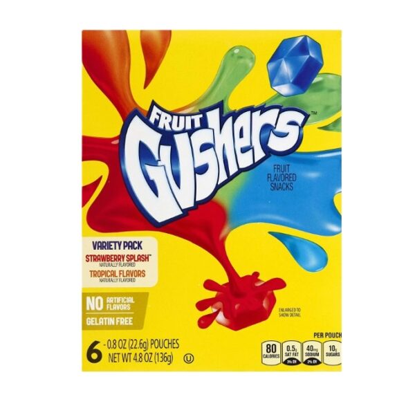 Fruit Gushers 6 Pouches