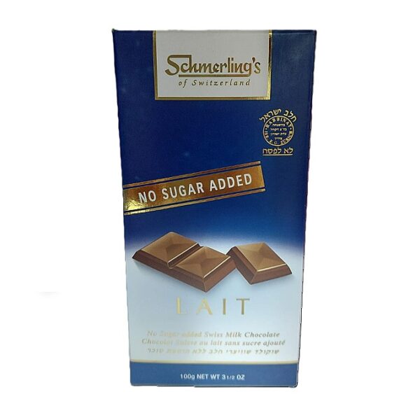 Schmerling's LAIT Milk Chocolate No Sugar Added