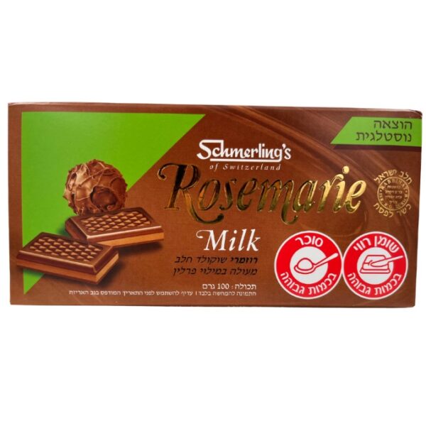 Schmerling's Rosemarie Milk Chocolate Bar