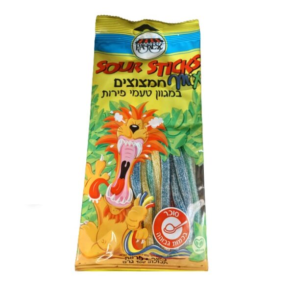 Paskesz Sour Sticks Fruit Flavor