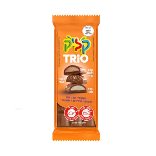 Klik Trio Chocolate Bar Caramel Coconut Milk