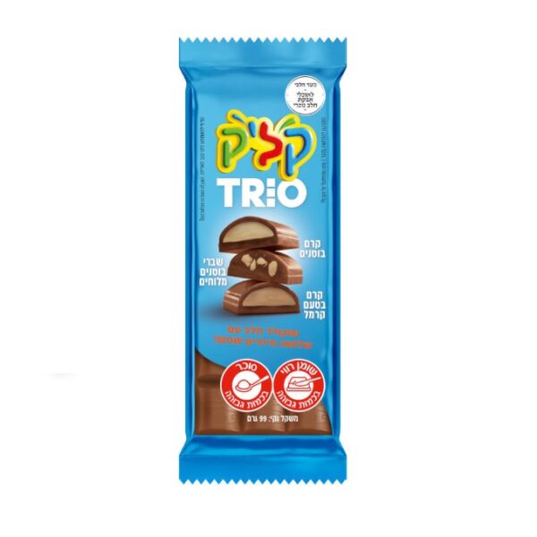 Klik Trio Chocolate Bar Nougat Hazelnut Milk