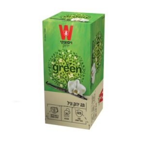 Wissotzky Green Tea Vanilla Flavor
