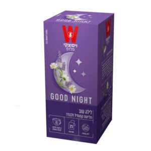 Wissotzky Tea Plus Good Night Chamomile & Lavender