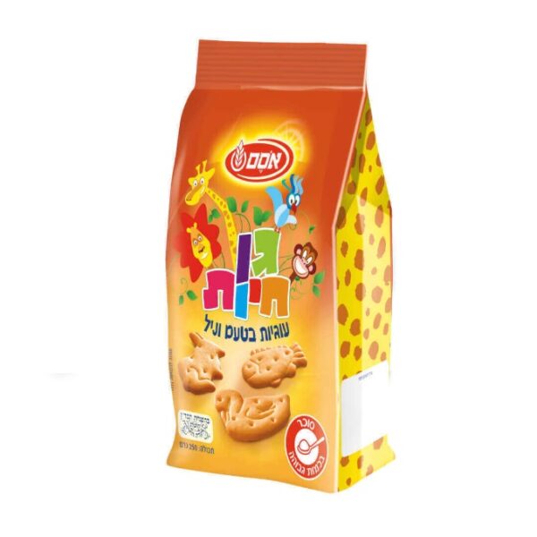 Osem Zoo Cookies Animal Shapes Vanilla Flavor