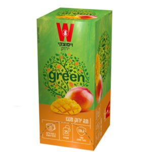Wissotzky Green Tea Mango