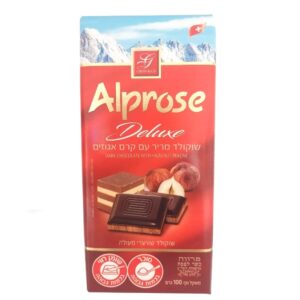 Gross & Co Alprose Deluxe Dark Chocolate With Hazelnut Praline