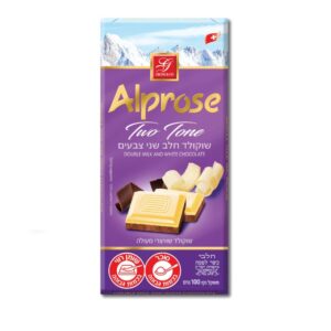 Gross & Co Alprose Two Tone Double Milk & White Chocolate Bar