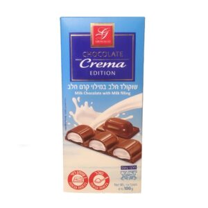 Gross & Co Crema Edition Milk Chocolate Bar With Milk Cream Filling