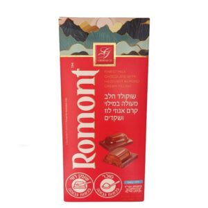 Gross & Co Romont Milk Chocolate Bar With Hazelnut Almond Cream Filling