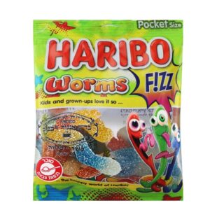 Haribo Worms Fizz Gummies