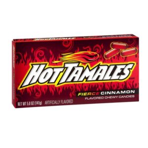 Hot Tamales Fierce Cinnamon Flavored Chewy Candies