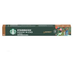 Starbucks House Blend Lungo By Nespresso Intensity 8