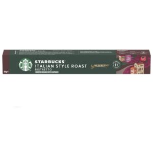 Starbucks Italian Style Roast Ristretto By Nespresso Intensity 11