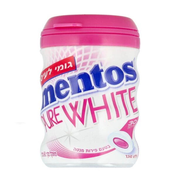 Mentos Gum Pure White Fruit & Mint