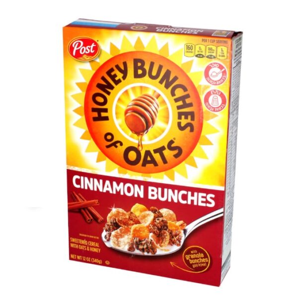 Post Honey Bunches of Oats Cinnamon Bunches