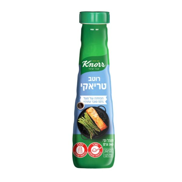 Knorr Teriyaki Sauce 50% Less Sugar & Salt