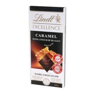 Lindt Dark Chocolate Caramel Touch Of Sea Salt