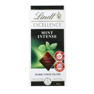 Lindt Dark Chocolate Mint Intense