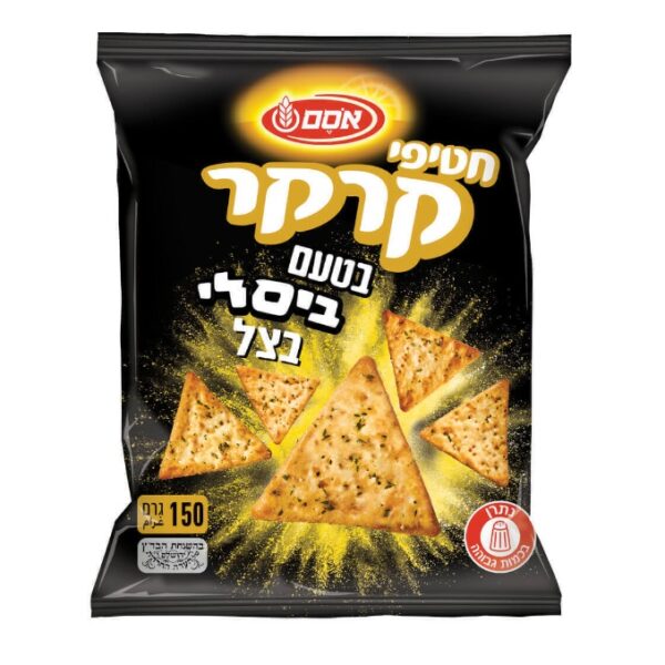 Osem Crackers Snack Bissli Onion Flavor