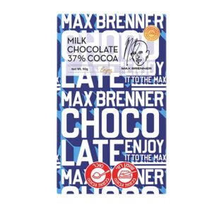 Max Brenner Milk Chocolate Bar 37% Cocoa