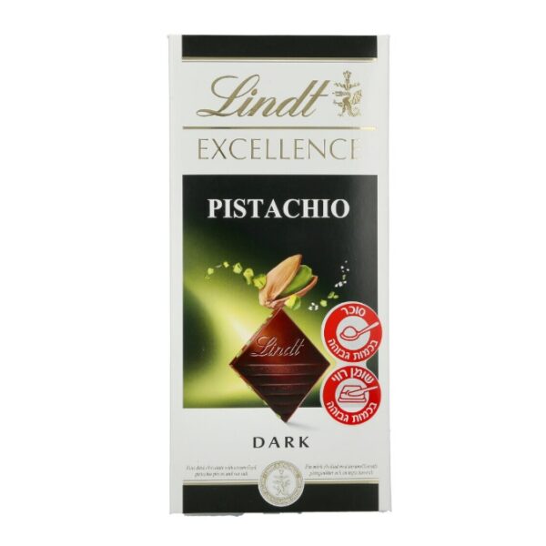 Lindt Excellence Dark Chocolate Bar Pistachio Sea Salt