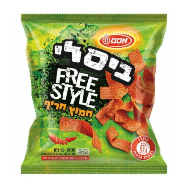 Osem Bissli Free Style Sour Spicy