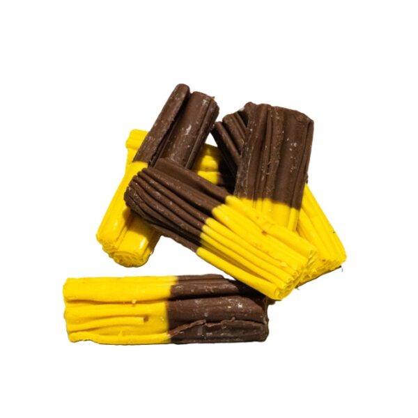 Mekupelet Flaky Milk Chocolate & Banana Logs