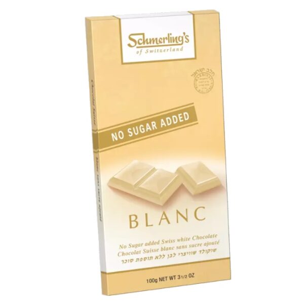 Schmerling's BLANC White Chocolate Bar No Sugar Added