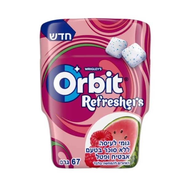 Wrigley's Orbit Refreshers Gum Sugar Free Watermelon Raspberry Flavor