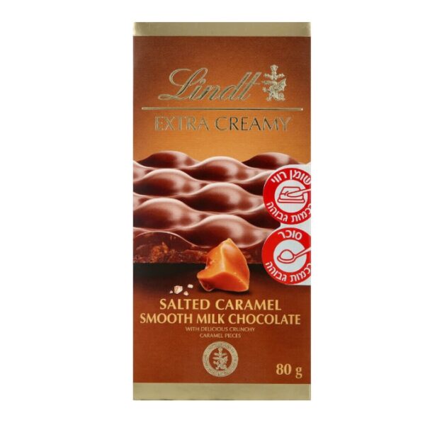 Lindt Extra Creamy Salted Caramel Smooth Milk Chocolate