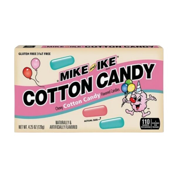 Mike and Ike Cotton Candy Chewy Candies