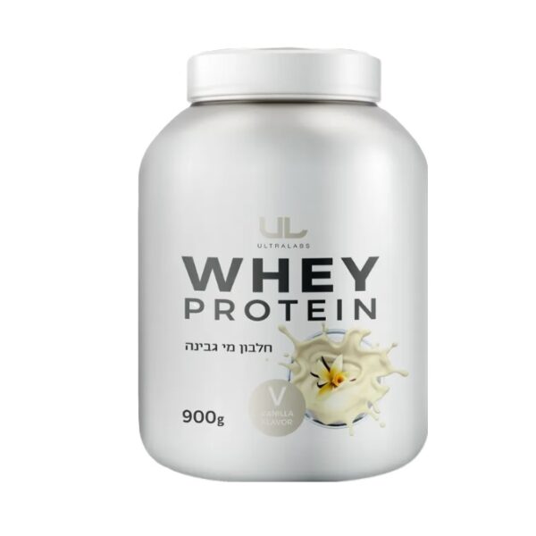 Whey Protein Powder Vanilla Flavor By Ultra Labs Mehadrin Chalav Yisrael