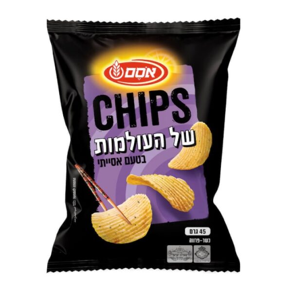 Osem Potato Chips Asian Flavor