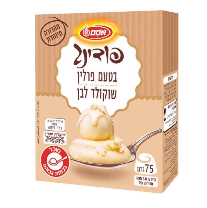 Osem Pudding Praline White Chocolate