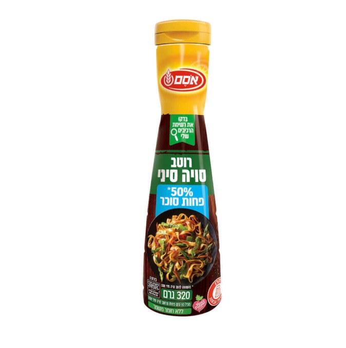 Osem Soy Sauce Chinese Style, Less Sugar