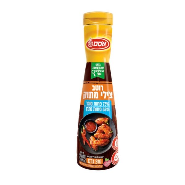 Osem Sweet Chili Sauce, Less Sugar & Less Sodium